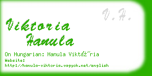 viktoria hanula business card